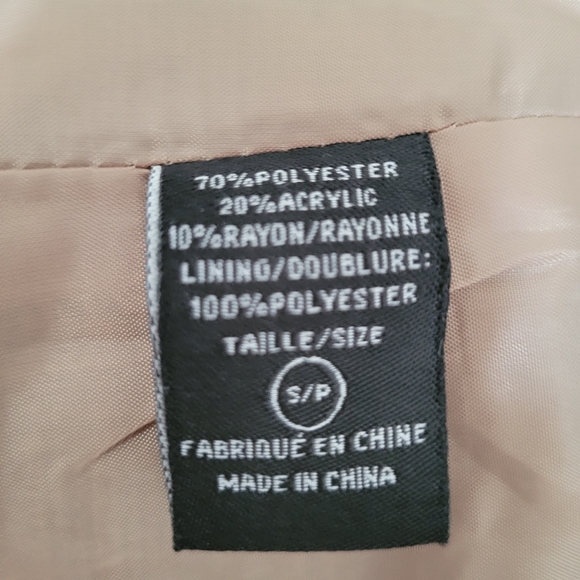 Suzy Shier tweed Blazer with elbow patches size small - Picture 3 of 3